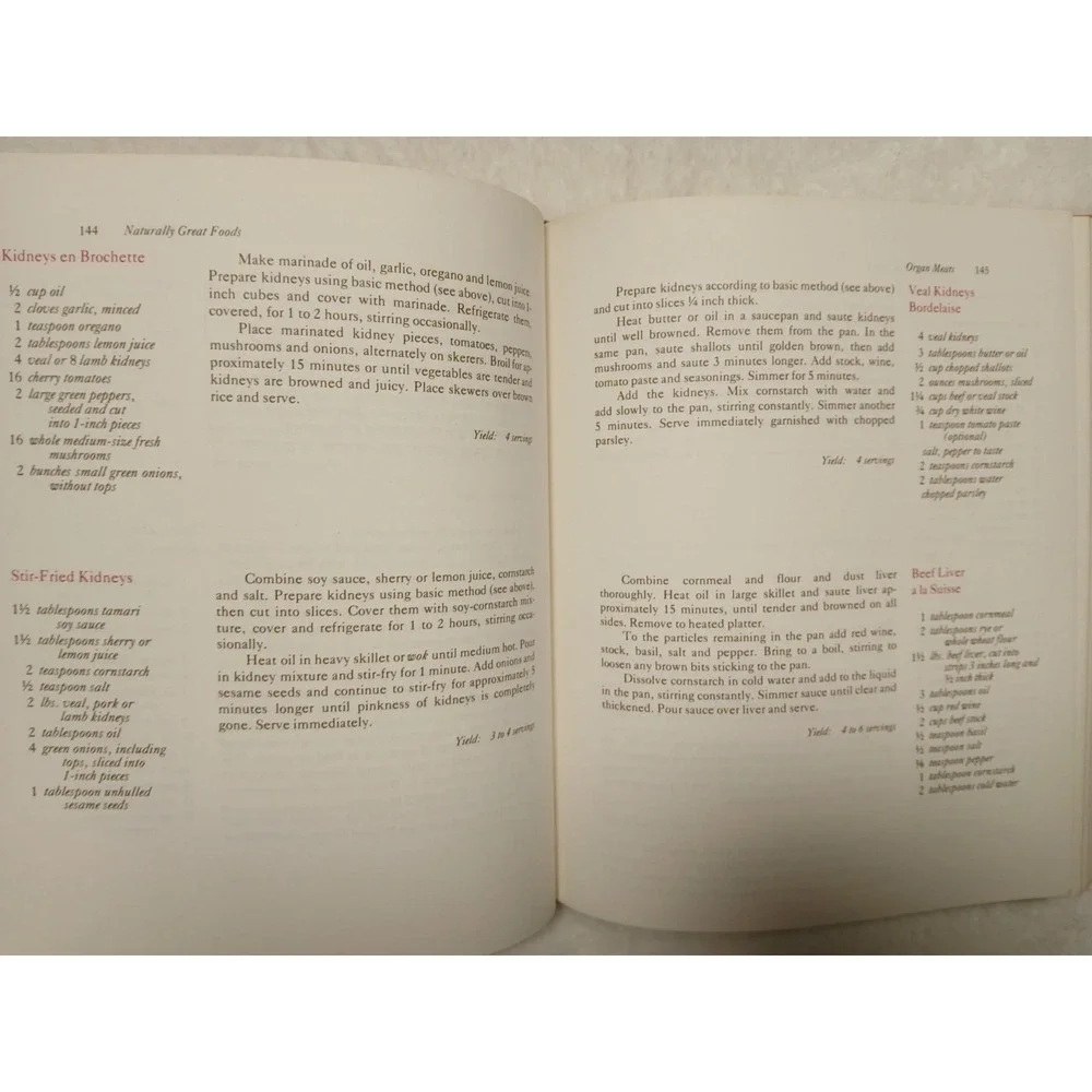 Rodale's‎ Naturally Great Food Cookbook - by Nancy Albright - 1977 Hardcover